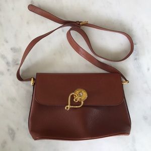 Vintage Moschino bag. Never worn. Cognac color